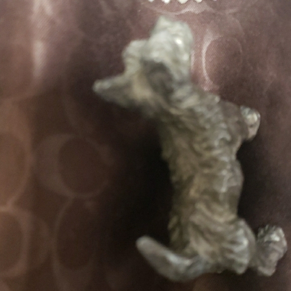 Dog figurine silver or gray ! - Picture 4 of 9